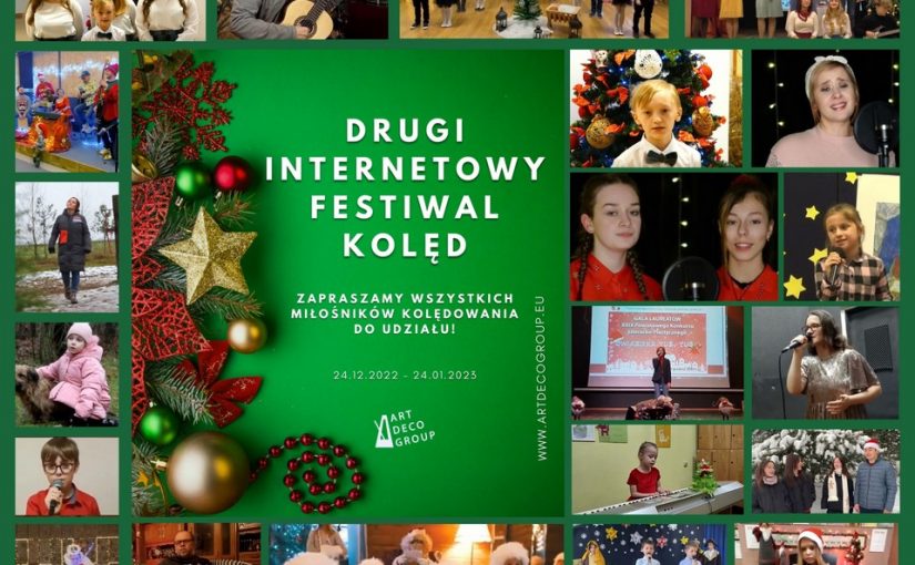 Grupa „Słoneczki” (5-6 lat) w tym roku uczestniczyła w II Międzynarodowym  Internetowym Festiwalu Kolęd.