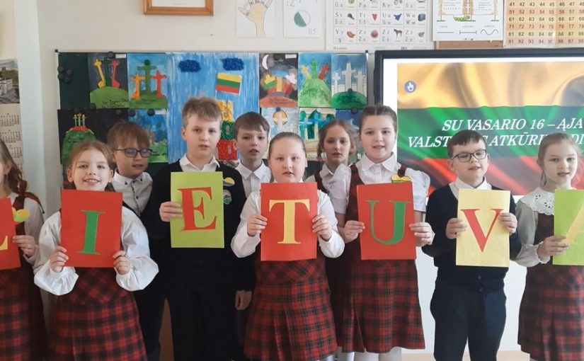 Vasario 16-oji – Lietuvos valstybės atkūrimo diena!