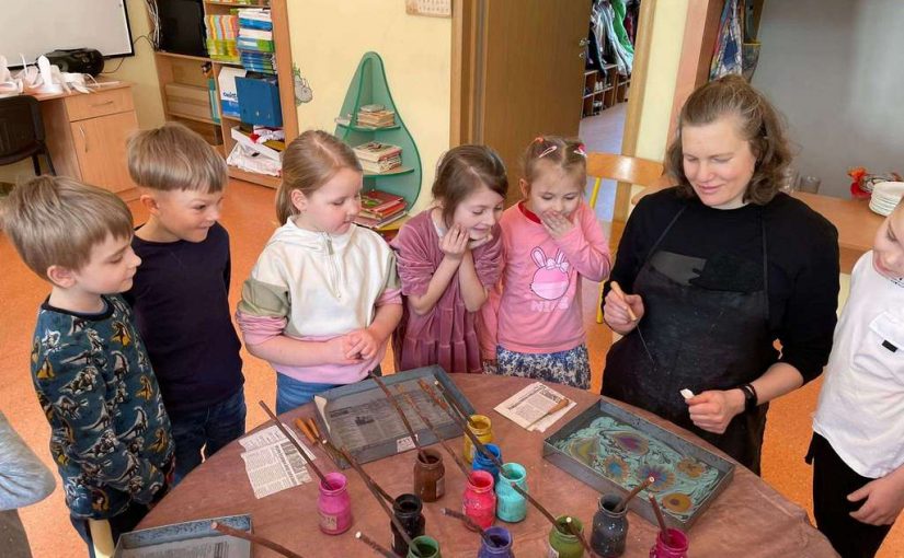 Malowanie na wodzie, Ebru to sztuka, która relaksuje