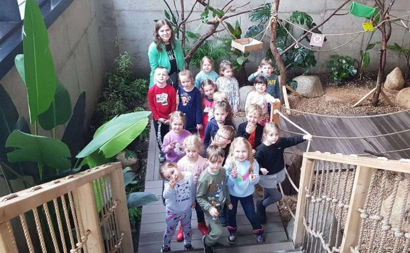 Przedszkolaki odwiedzają zoo