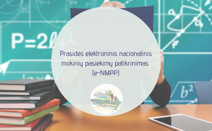 Vilniaus Žaliakalnio darželio-mokyklos 4 klasių e-NMPP vykdymo grafikas